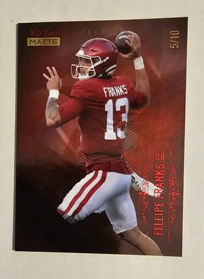 2021 Wild Card Matte Premier Feleipe Franks #MBC-27 5/10 - Image 1 of 2