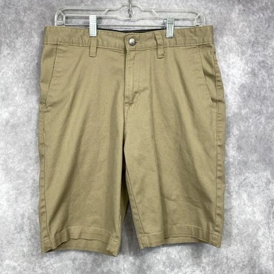 VOLCOM Shorts Mens 30 Tan 21" Chino Corpo Class True to This Vmonty Preppy - Image 1 of 4