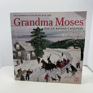 2020 Metropolitan Museum of Art Christmas Grandma Moses Pop-Up Advent Calendar - Picture 1 of 10