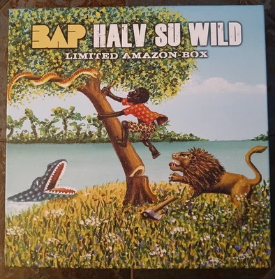 BAP:  Halv su wild Limited Amazon-Box mit Schal, Metallschild und Postern - Bild 1 von 3