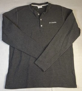 Columbia Hemd Herren mittelgrau Thermo Henley Outdoor - Bild 1 von 4