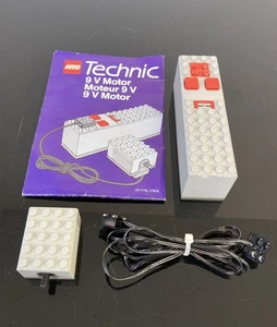 Vintage Lego Technic 8720 9V Motor Set-nicht funktionsfähig für Teile oder Reparatur - Bild 1 von 21