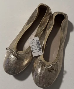 Gold Ballerinas Mädchen 6 Schuhe - Bild 1 von 4