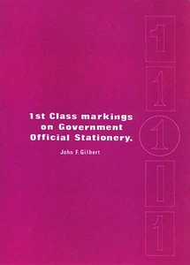 MARCAS DE PRIMERA CLASE en Papelería Oficial del Gobierno, JF Gilbert 1973 - Imagen 1 de 1