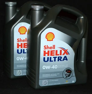 2x5=10 Liter Shell Helix Ultra 0W40 Motorenöl 0W-40 Motoröl PORSCHE BMW MB 229.5 - Bild 1 von 1