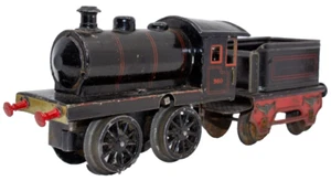 Vintage Uncommon Märklin "Small" #960 Clockwork 0-gauge locomotive (c. 1914) - Picture 1 of 7