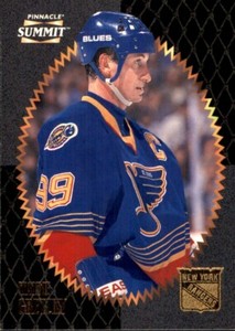 1996-97 Pinnacle Summit #67 Wayne Gretzky ST. LOUIS BLUES NEW YORK RANGERS