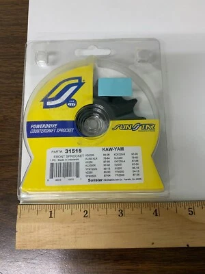 Nuevo piñón delantero Sunstar 15T Kawasaki Yamaha KDX200 YFM125 31515 SB3 Foto 1 de 3