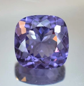 8x8 mm Natürlicher Farbwechsel Alexandrit Kissenschliff Lose Edelstein Zertifiziert - Bild 1 von 6