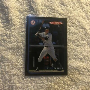 2020 TOPPS TOTAL WAVE 6 #570 D J LEMAHIEU *BLACK BORDER #4/5* YANKEES - Picture 1 of 1