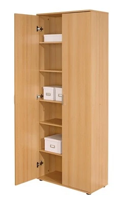 Vetra / 2-trg. Kleiderschrank Dielenschrank Schrank Schuhschrank Buche Dekor - Bild 1 von 4