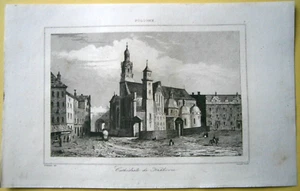 Impresión 1840 CATEDRAL WAWEL, CRACOVIA CRACOVIA, POLONIA, #7 - Imagen 1 de 1