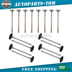 Exhaust Intake Valves For BMW Mini 118i Cooper S F20 F30 R55 R56 N13 N18 1.6T