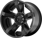 20x9 Matte Black Wheels XD XD811 Rockstar II 6x135/6x5.5/6x139.7 -12 (Set of 4)