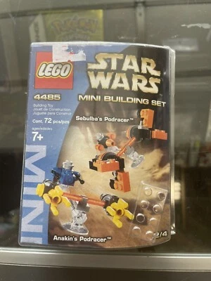 Sebulba's & Anakin's Podracer #4485 LEGO Star Wars Mini Building Set New - Image 1 of 4