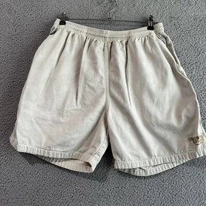 Crazy Shirts Hawaii Shorts Mens XL Beige Coconut Dyed Drawstring Chino - Picture 1 of 10
