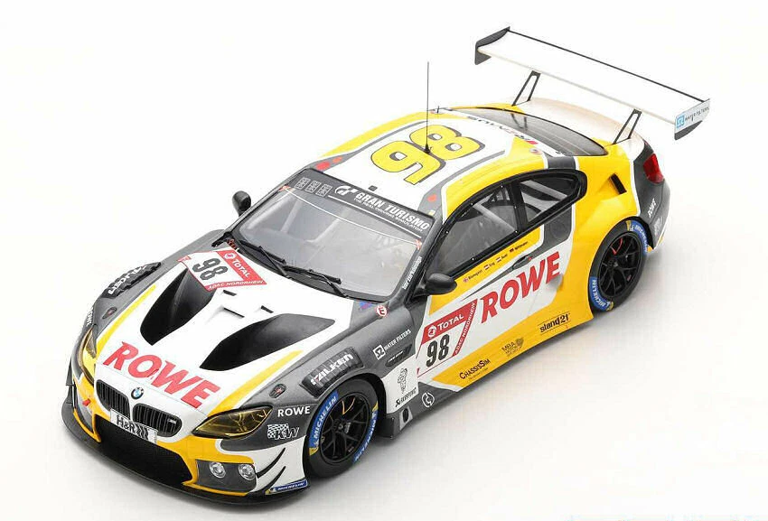 Spark Model S18SG049 BMW M6 GT3 N.98 4th 24 H NURBURGRING 2020 M.WITTMANN-BLOMQV - Immagine 1 di 1