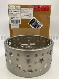 Pottery Barn Kids Metal Star Cutout Flush Mount Brushed Nickel 12" diam #X1216 - Picture 1 of 6