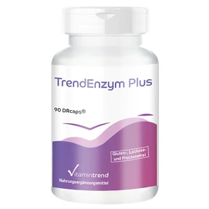TrendEnzym Plus - mit Bromelain, Trypsin, Chymotrypsin und Rutin  | Vitamintrend - Bild 1 von 3