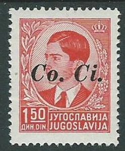 1941 LUBIANA CO.CI. 1,50 D MH * - M60-6 - Picture 1 of 1