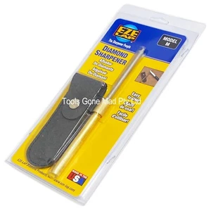 EZE-LAP Round Diamond Hone Knife Sharpening Sharpener Steel Honing Rod Model M - Bild 1 von 10