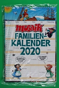 WIPA Mosaik Original Abrafaxe-Familienkalender 2020 neuwertig & eingeschweißt - Bild 1 von 1