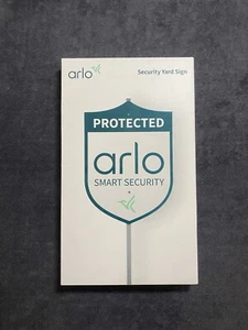 Arlo Protected Smart Security Yard Sign “ aluminum”- Brand New - Picture 1 of 6