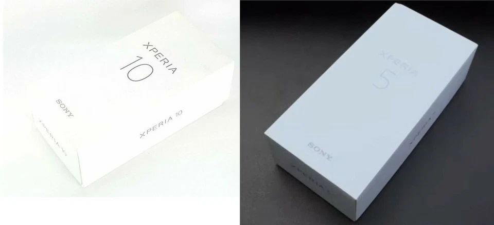 Genuine Sony Xperia 5 & Xperia 10 Empty Retail Box - Image 1 of 1