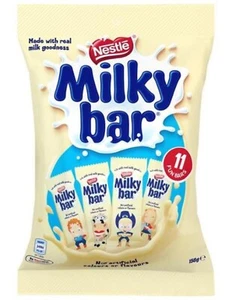 Nestle Milky Bar Chocolate Fun Pack 158gm x 12 - Picture 1 of 1