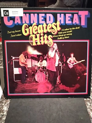 CANNED HEAT GREATEST HITS GRRMANY IMPORT MASTERS MA 1131683 EXCELLENT  - Image 1 of 4