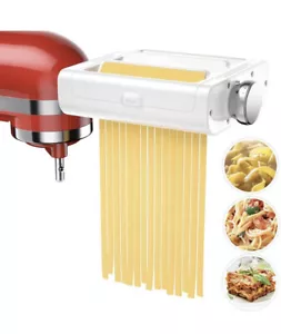 Antreé 3-in-1 Pasta Roller & Cutter Attachment Set for KitchenAid Stand Mixer - Picture 1 of 15