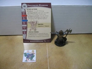 =Dungeons and Dragons GEGEN DIE RIESEN Dragonborn Myrmidon 16/60 mit Karte= - Bild 1 von 1