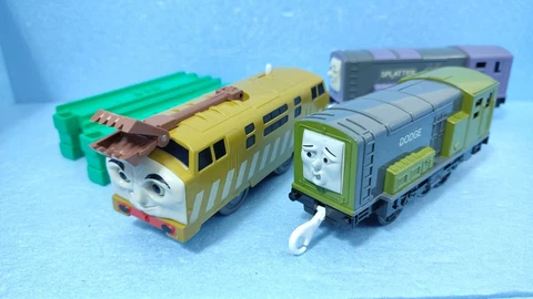 Plarail TOMY Thomas & Friends Talking Action Diesel0 Speaking Japanese Cover