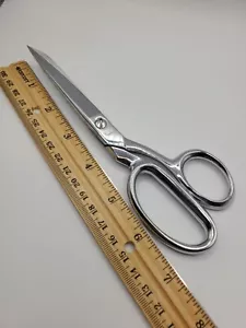 Vintage Gingher Pinking Shears Made In Brazil Nice B109 - Picture 1 of 4