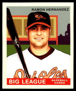 2007 Upper Deck Goudey Red Backs Ramon Hernandez #132 Baltimore Orioles