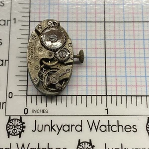 Vintage VanBuren Watch Movement Repairs Parts Watchmaker 6 Jewels Swiss - Picture 1 of 2