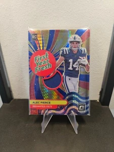 Alec Pierce Panini Donruss Optic First Year Fresh Blue Hyper Prizm Colts NFL RC - Bild 1 von 2