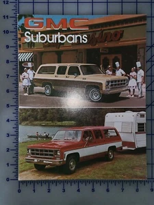 1978 GMC Suburban Truck Brochure Folder   - Picture 1 of 1
