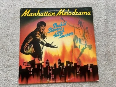 Shakin' Stevens And The Sunsets ~ Manhattan Melodrama 1981 UK VINYL LP JULEP 19 - Image 1 of 4