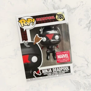 Funko POP! Marvel Ninja Deadpool #785 Collector Corps Exclusive mit Protector - Bild 1 von 6