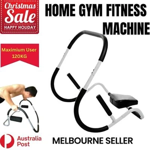 Home Gym Fitness AB Roller Abdominal Crunch Exercise Machine Sit up Trainer au - Picture 1 of 8