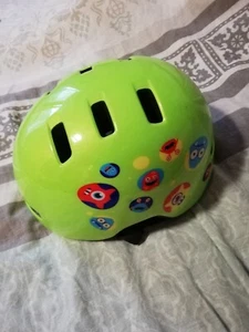  Kinderhelm🚲 Fahrradhelm 🚲Bell RIPPER, GRÜN🚲Monsters 48 bis 55, 1x Getragen - Bild 1 von 3