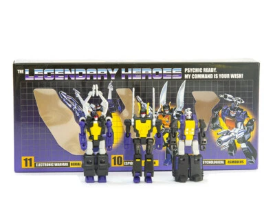 Newage Legendary Heroes NA H10 H11 H12 Insecticons Set of 3 Action figure toy - Image 1 of 4
