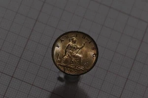 🧠🇬🇧 UK GB FARTHING 1862 SCARCE HIGH GRADE B64 #K6756 - Picture 1 of 2