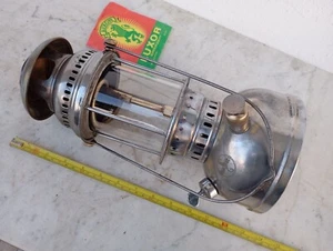 LÁMPARA DE LATÓN VINTAGE LINTERNA FUNCIONAL PETROMAX HIPOLITO 250 CP PRESIÓN QUEROSENO - Imagen 1 de 22