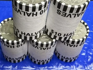 Kennedy Half Dollar Unsearched Bank Roll! 20 COIN ROLL! BANK SEALED UNOPENED! - Picture 1 of 2