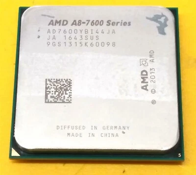 ⭐️⭐️⭐️⭐️⭐️ CPU Processor AMD A8-7600 AD7600YBI44JA 3.1GHz - Image 1 of 2