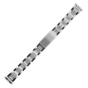 12-15mm Watch Band Link Metal Stainless Steel Adjustable Spring-Ends Ladies - Picture 1 of 3
