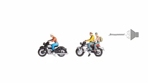 HO Scale people - 12844 - The Sound Scene - Motorbike - Picture 1 of 2