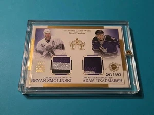 2002-03 Pacific Crown Royale /403 Bryan Smolinski Adam Deadmarsh #12 Dual Patch - Picture 1 of 2